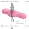 Estimulador flexible de punto G y clitoris con carga USB